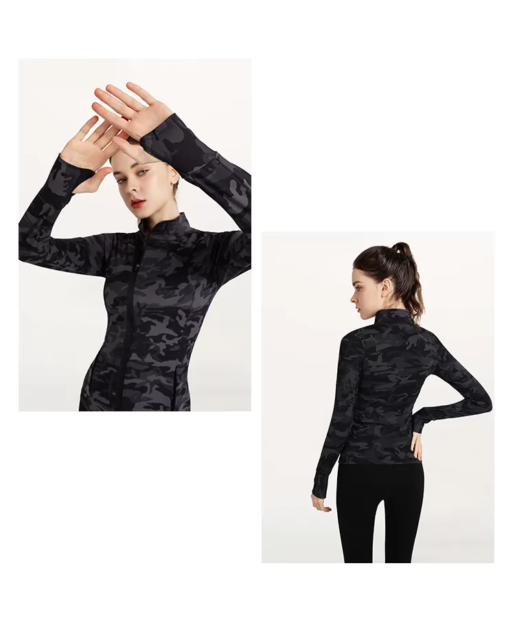 Camouflage Yoga Jacket